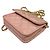 CHANEL Pre-Owned 2021 Mini Clutch de Cuir de Cordero Pearl Crush con Cadena Rosa - vista 8