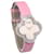 Van Cleef & Arpels Alhambra Quartz Watch White Gold and Satin with Diamond Bezel and Mother of Pearl 26  - view 1