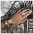 Hermès Bracciale Hermes Kelly Double Tour marrone M - vista 2