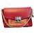 Borsa a mano Givenchy GV3 in pelle bordeaux Rosso
