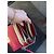 Borsa a mano Givenchy GV3 in pelle bordeaux Rosso - vista 10