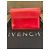 Borsa a mano Givenchy GV3 in pelle bordeaux Rosso - vista 9