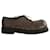 Autre Marque Scarpe stringate in pelle khaki Cachi  - vista 1