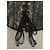 Autre Marque Cadolle Paris - Top oder Korsett Maison Cadolle Paris - Schwarze Spitze und Puder T. S Beige - Ansicht 10
