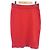 Falda de cachemira Chanel Roja