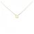 Autre Marque K10YG Opal Necklace Golden