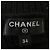 Chanel Cashmere-Kleid Schwarz Weiß Rot - Ansicht 5