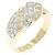 Autre Marque Pola 750 Platin Diamantring Silber
