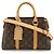 Borsa Monogram Soufflot BB di Louis Vuitton Marrone