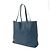 Hermès Borsa Tote Double Sens 45 in Blu Atoll e Grigio Perla - vista 3