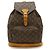 LOUIS VUITTON Zaino Montsouris GM Monogram Marrone - vista 2