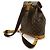 LOUIS VUITTON Zaino Montsouris GM Monogram Marrone - vista 3