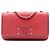 Chanel Rosso Medio Caviar Trapuntato CC Filigrana Flap