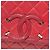 Chanel Rosso Medio Caviar Trapuntato CC Filigrana Flap - vista 6