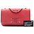 Chanel Rosso Medio Caviar Trapuntato CC Filigrana Flap - vista 8