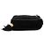 Borsa con frange in suede trapuntato nero CC di Chanel - vista 3