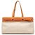 Hermès Brown Toile Herbag Cabas MM Braun