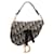 Saddle Borsa a sella mini obliqua blu Dior Blu navy