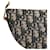 Saddle Borsa a sella mini obliqua blu Dior Blu navy - vista 9