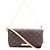 Louis Vuitton Monogram Favorito MM Marrone