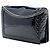 Chanel Nero Extra Large Patent Boy Reverso Flap - vista 2