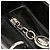 Dior Nero Grande Borsa in Pelle Laccata Cannage Lady Dior - vista 7