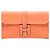 Hermès Arancione Swift Jige Duo