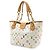Louis Vuitton Monogram Multicolore Annie GM Tote Bag White - view 3
