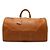 Borsa Boston Keepall 55 in pelle Epi Louis Vuitton Marrone D'oro