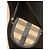 Bolso cruzado mini con hebilla Nova check de Burberry Negro Beige - vista 8