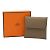 Monedero Bastia Hermès Gris pardo - vista 7