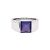 CARTIER Tank Ring, Weißgold, Chalcedon.