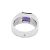 CARTIER Tank Ring, Weißgold, Chalcedon. - Ansicht 4