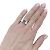 CARTIER Tank Ring, Weißgold, Chalcedon. - Ansicht 5