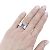 CARTIER Tank Ring, Weißgold, Chalcedon. - Ansicht 6