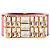 Bracciale in pelle Saffiano cristallo Prada Rosso