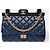 Borsa CHANEL 2.55 in Pelle Blu - 103082