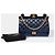 Borsa CHANEL 2.55 in Pelle Blu - 103082 - vista 2