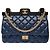 Borsa CHANEL 2.55 in Pelle Blu - 103082 - vista 3