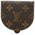 Portamonete Cubette Monogramma Louis Vuitton Marrone