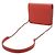 Borsa a spalla Chanel V-Stitch Chevron con catena Rosa Rosso - vista 3