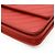 Borsa a spalla Chanel V-Stitch Chevron con catena Rosa Rosso - vista 4