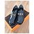 Mocassini Tod's in pelle con placca logo nero - vista 10