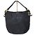 Borsa hobo in nylon Tessuto Canapa nera di Prada Nero