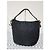 Borsa hobo in nylon Tessuto Canapa nera di Prada Nero - vista 2