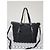 Prada Jacquard Logo Wendetasche Schwarz - Ansicht 13