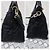Borsa tote in nylon Tessuto e pelle Saffiano nera PRADA Nero - vista 5