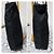 Borsa tote in nylon tessuto con logo grommet PRADA nero/oro D'oro - vista 7