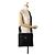 PRADA Piccola Borsa a Tracolla in Nylon Tessuto e Pelle Saffiano Nera Nero - vista 11