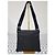 PRADA Piccola Borsa a Tracolla in Nylon Tessuto e Pelle Saffiano Nera Nero - vista 2
